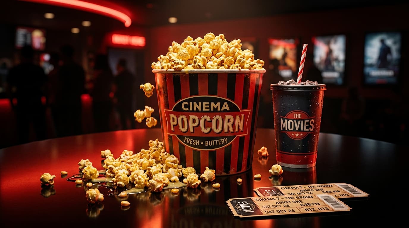 Cinema Popcorn Promo